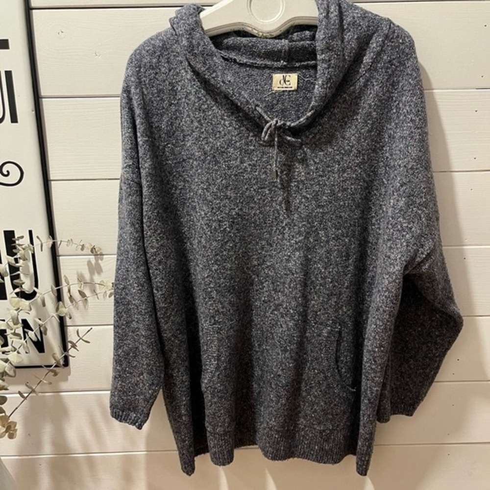 PENNINGTONS  blue knit hoodie size 1x
